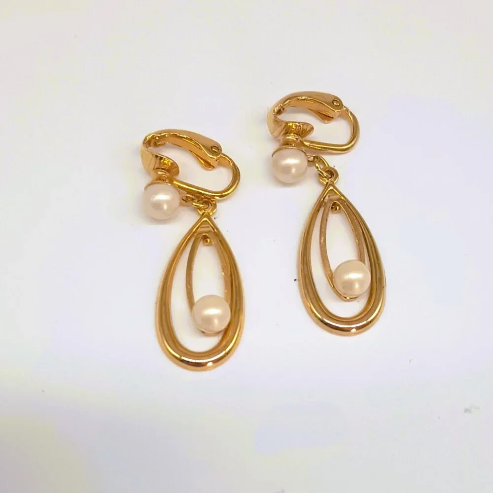 Vintage teardrop faux